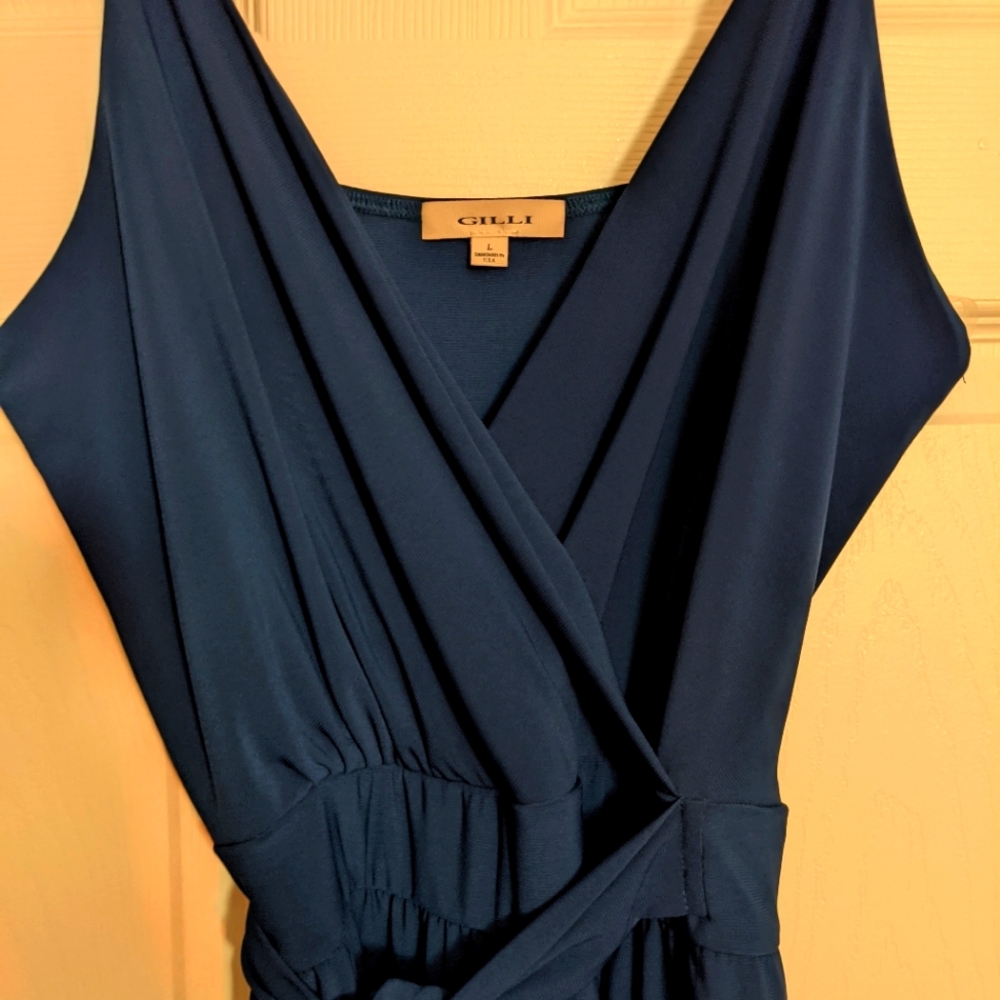 Gilli Midi Blue Jumpsuit